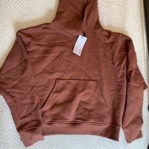 Frank And Oak Cropped Hoodie